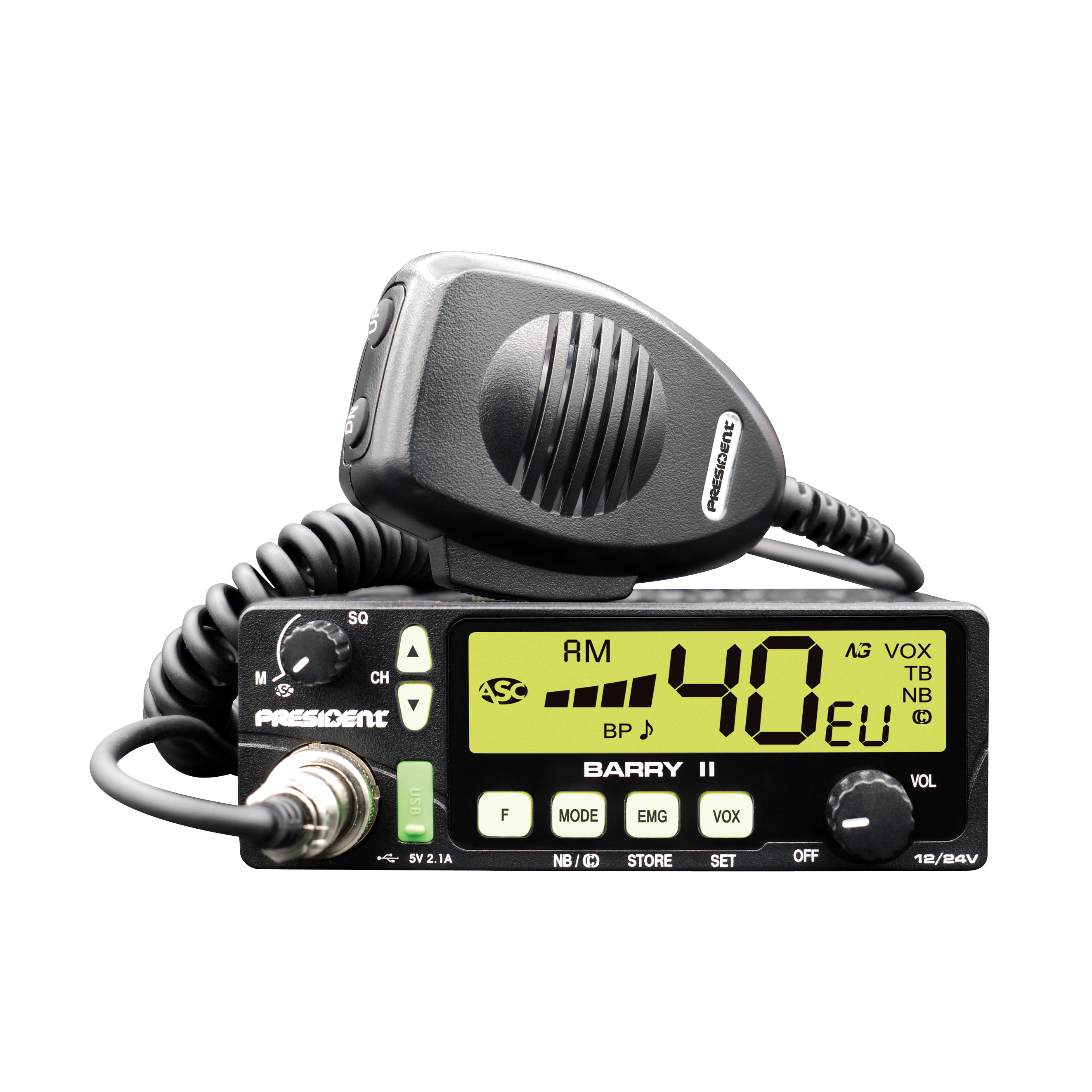 President BARRY II AM/FM VOX