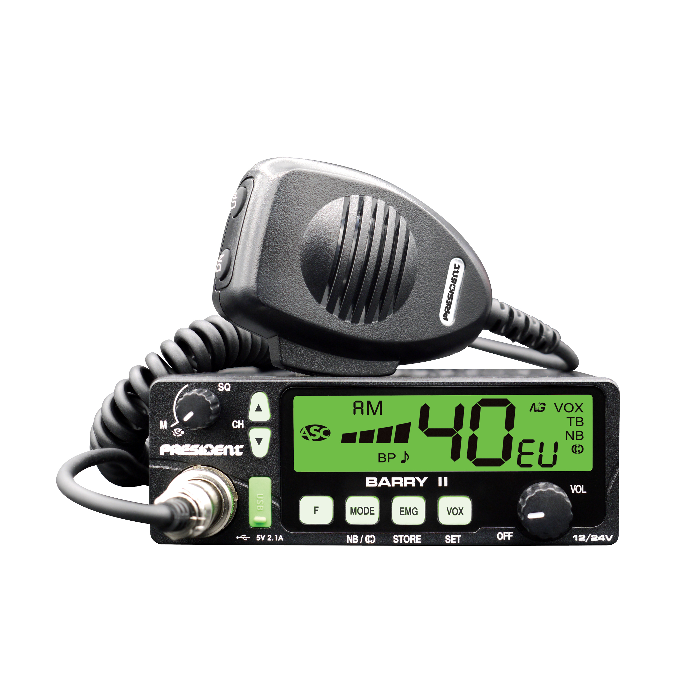 President BARRY II AM/FM VOX