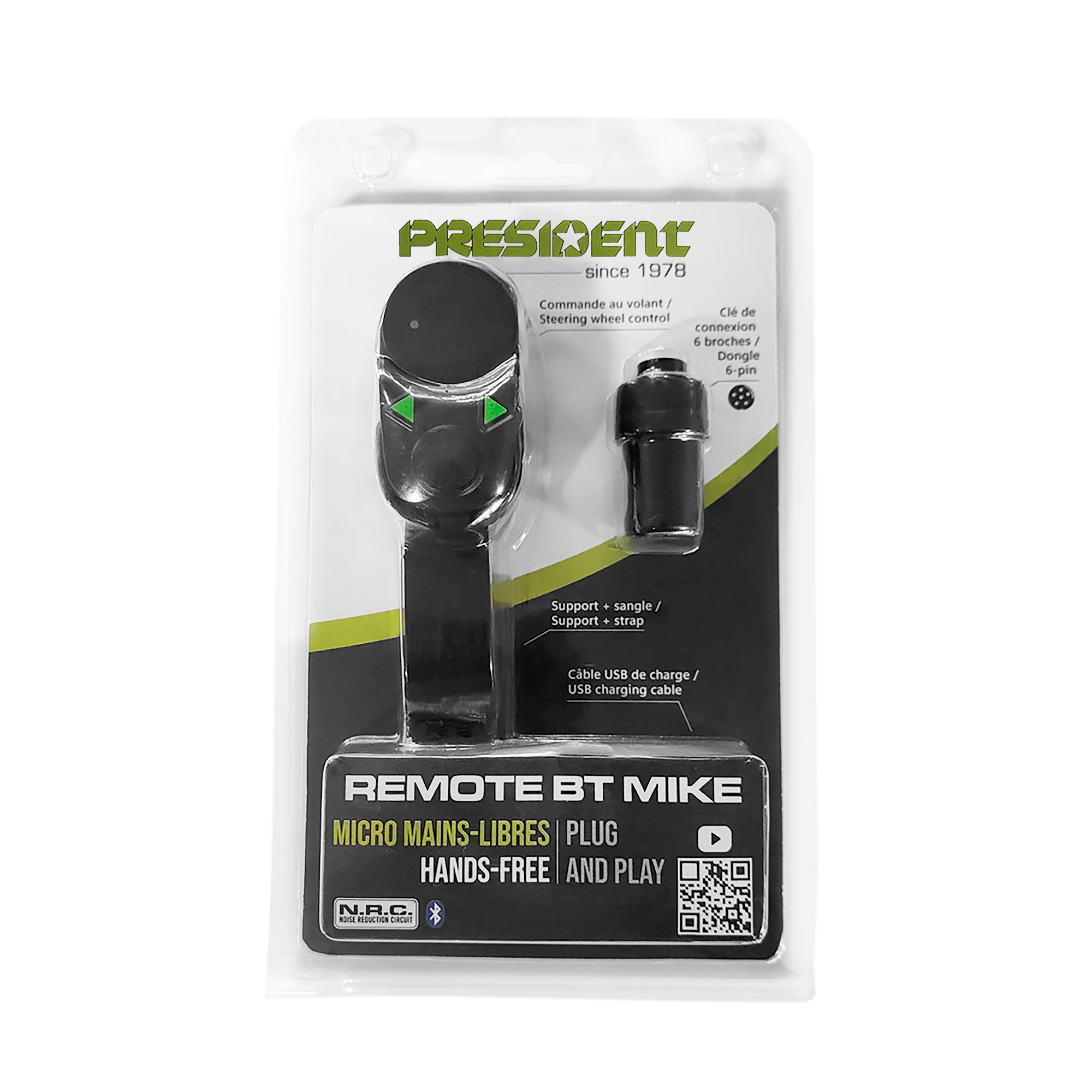 President REMOTE BT MIKE